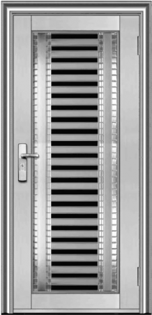Stainless Steel Doors - Steel Doors Manufacturers In Hyderabad (276x480), Png Download