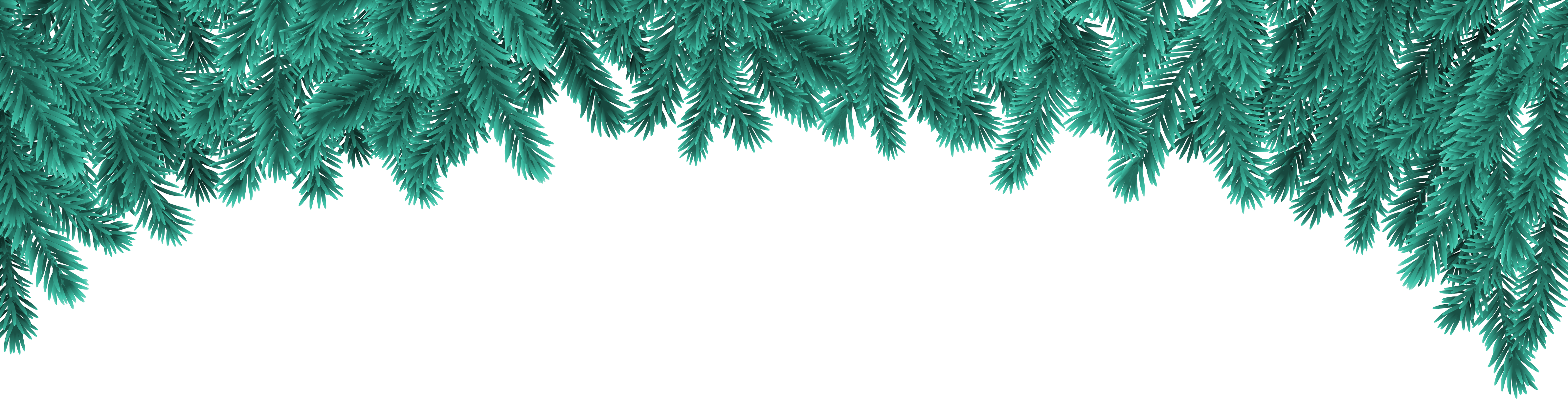 Christmas Tree (4773x1279), Png Download