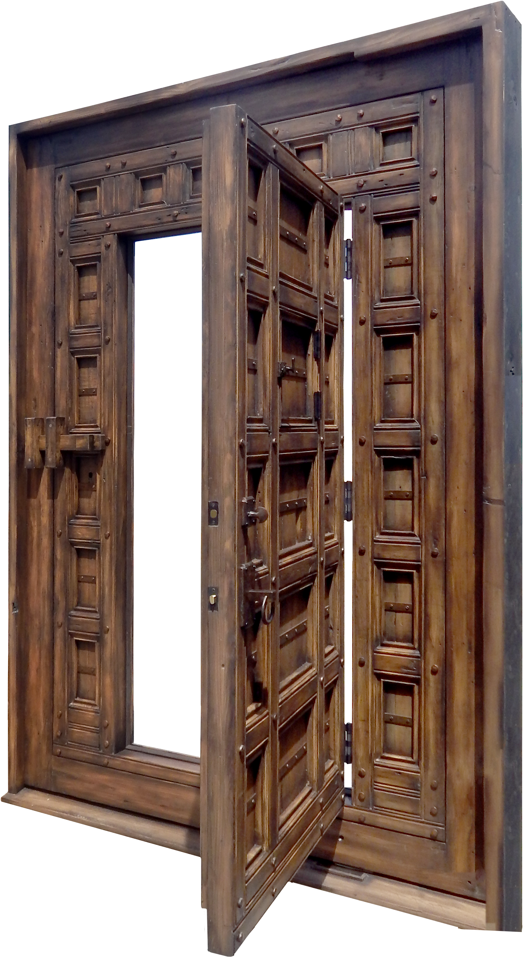 Metal Door Png (1816x3291), Png Download