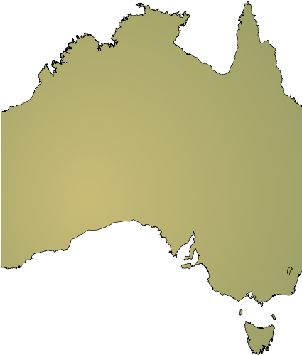 Australia Shading Without Boundaries Clipart Png (424x600), Png Download