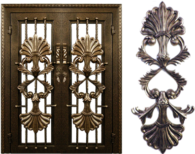 Our Products In Steel Doors - Png Transparent Wrote Iron (410x312), Png Download
