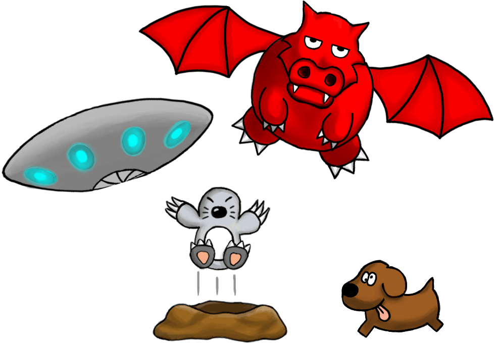 As The Tastiest Of All Animals, Cows Face A Menagerie - Cartoon (978x679), Png Download