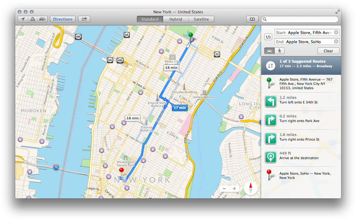 Download In It, I've Searched For Directions From New York City's Apple Fifth Avenue Full