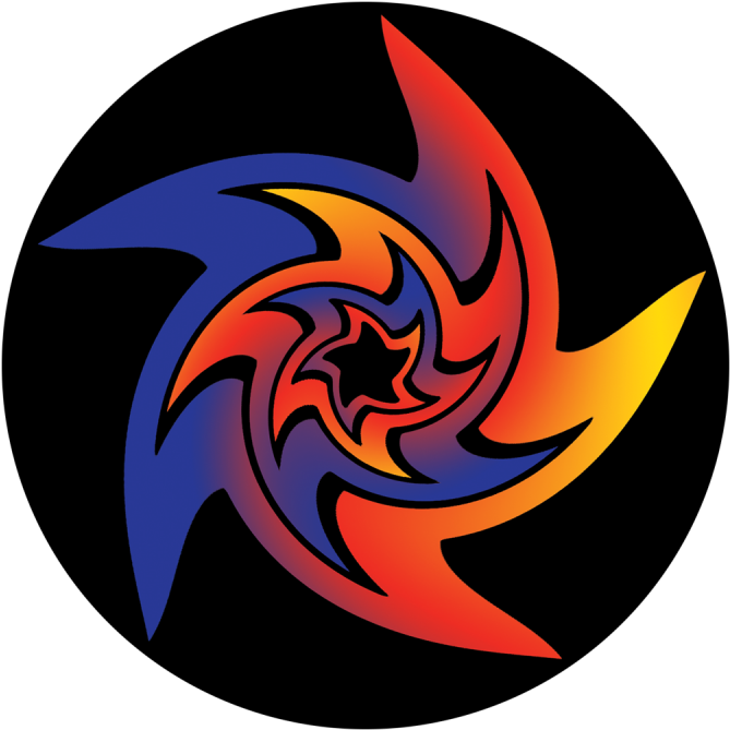 Ninja Star - Apollo Ninja Star Glass Gobo Cs-0164 (800x800), Png Download
