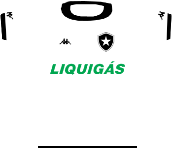 Camisa Botafogo 2007 Branca - Botafogo De Futebol E Regatas (400x400), Png Download