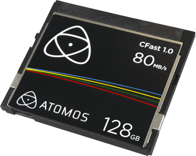 Designed For The Ninja Star, The Pocket Size Prores - Atomos Atomcft064 64gb Cfast 1.0 Card (404x320), Png Download