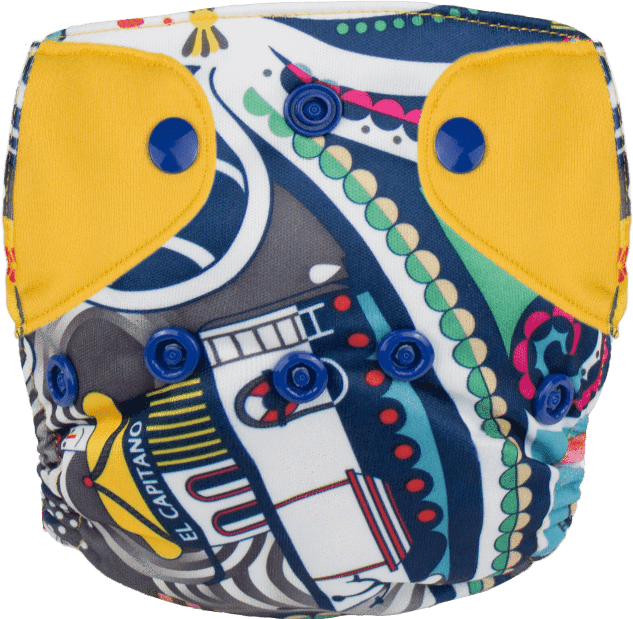 Elf Newborn Aio - Blümchen Blümchen Schwimmwindel Badewindel Sealife (1400x1247), Png Download