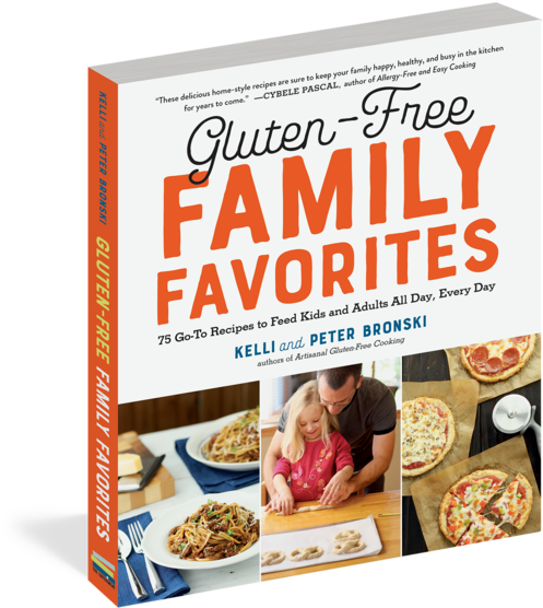 Gluten- Free Family Favorites - Gluten-free Family Favorites: The 75 Go-to Recipes (561x600), Png Download