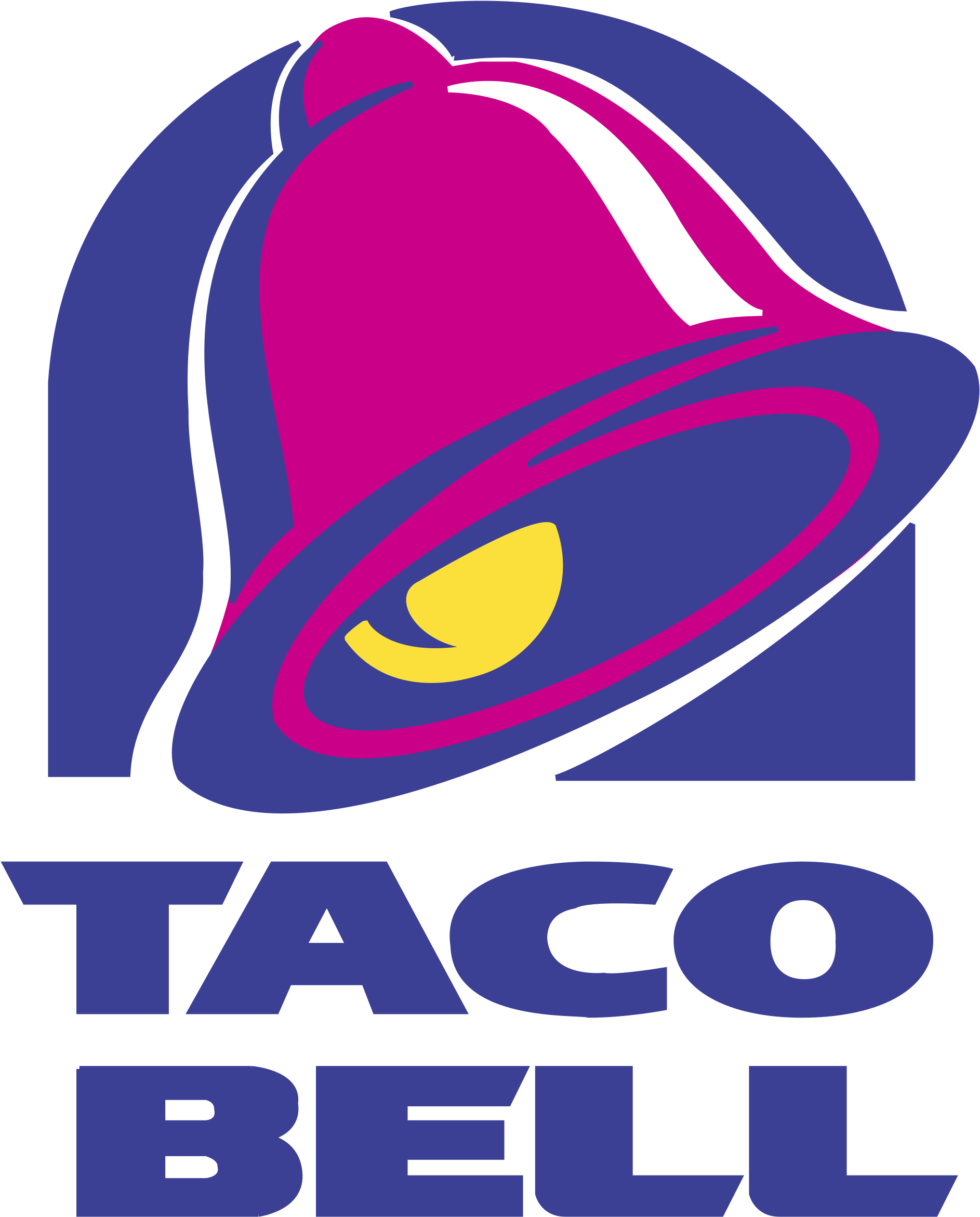 Taco Bell Logo Png Transparent - Logo De Taco Bell (2400x2400), Png Download
