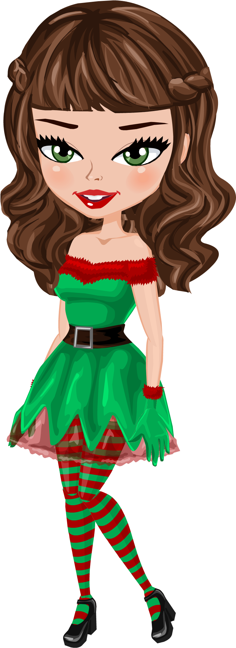 Elf - Illustration (798x2211), Png Download