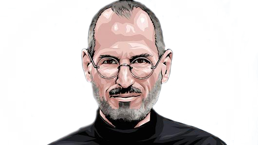 Download - Renaissance Man Now Steve Jobs (530x298), Png Download