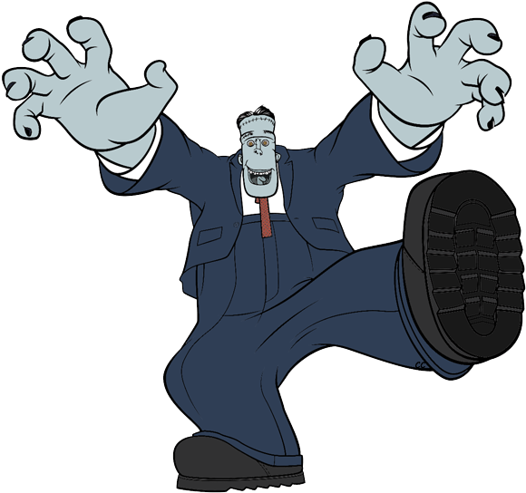 Svg Royalty Free Frankenstein Clipart Hotel Transylvania - Hotel Transylvania 3 Frank (590x552), Png Download