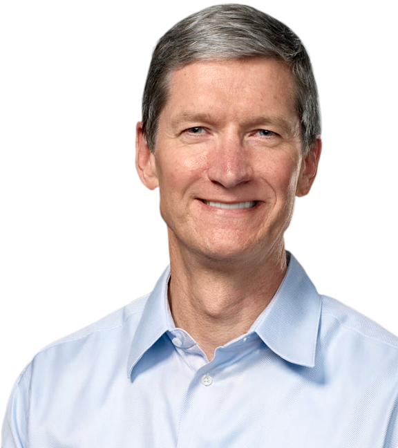 Cars Takes A Look At Tim Cook, Apple's New Ceo - Tim Cook (575x657), Png Download