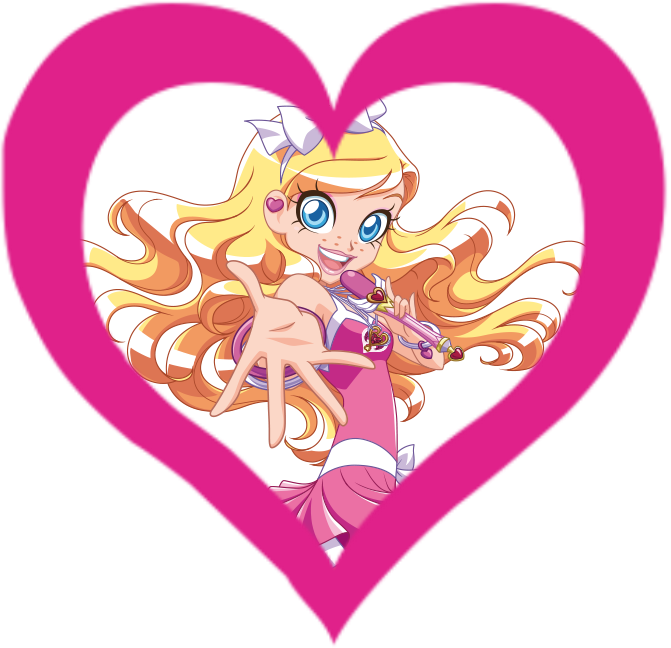 Iris Heart - Lolirock Iris (671x648), Png Download