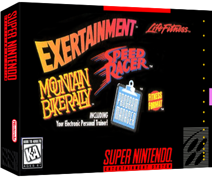 Exertainment Mountain Bike Rally/speed Racer - Exertainment Mountain Bike Rally Speed Racer (435x375), Png Download