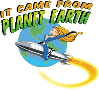 It Came From Planet Earth - Leather (360x360), Png Download