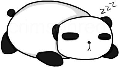 Collection Of Free Panda Transparent Sleeping Download - Sleeping Panda Png (504x504), Png Download