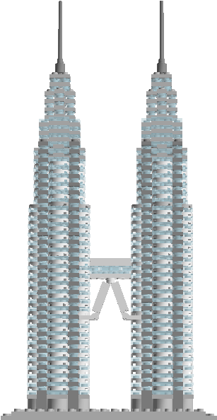 Malaysia Twin Tower Png - Transparent Petronas Towers Vector (1126x616), Png Download