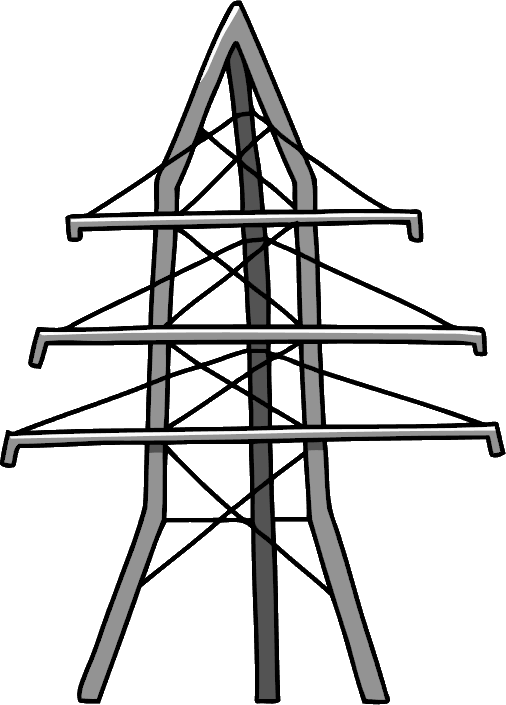Transmission Tower Png Picture - Transmission Tower (506x705), Png Download