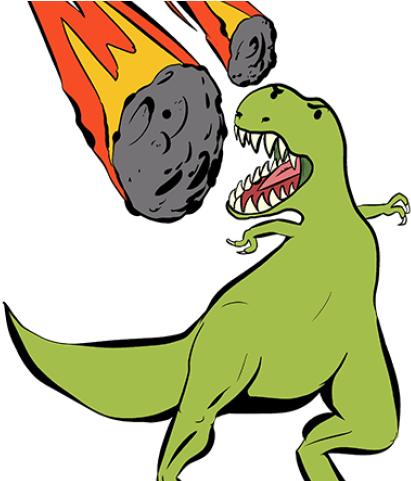 Dinosaurs Clipart Dinosaur Extinction - Dinosaur Extinction Clipart (640x480), Png Download