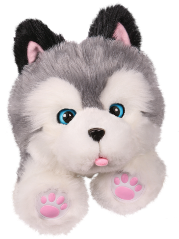 Frosty The Husky Puppy - Little Live Pets Frosty (576x495), Png Download