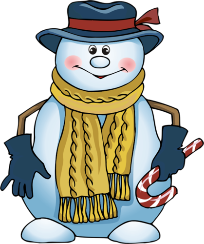 Snowman (419x500), Png Download