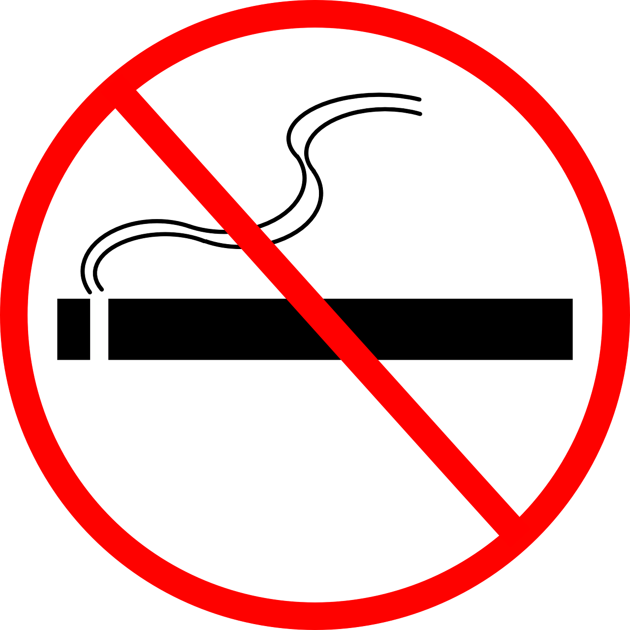 No Smoking Png Clip Art (600x600), Png Download