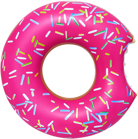 Contact - Doughnut (500x527), Png Download