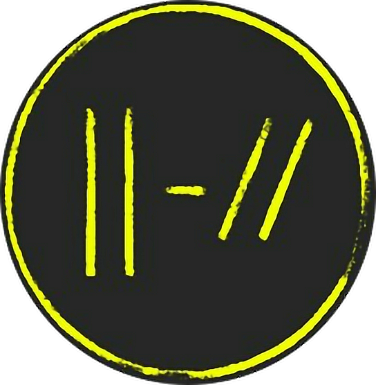 Twenty One Pilots Are Back And I'm Shook - Trench Twenty One Pilots Logo (544x556), Png Download