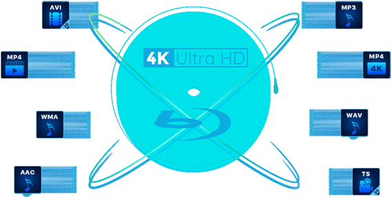 Uhd Blu Ray Ripper - 4k Resolution (600x326), Png Download