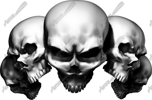 Add To Favorites Loading - 5 Skulls (500x329), Png Download