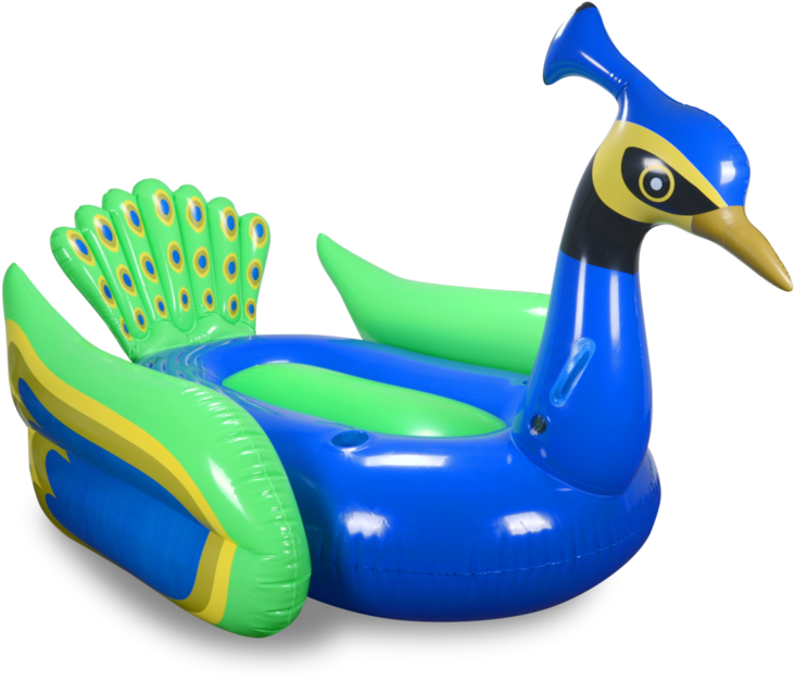 Peacock Pool Float By Mimosa Inc - Sexy Girl Inflatable Lil Whales (760x681), Png Download