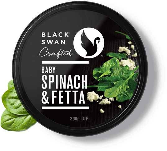 Baby Spinach & Fetta - Baby Spinach And Feta Dip (580x540), Png Download