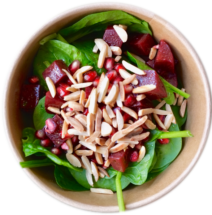 Beetroot Spinach Bowl - Pasta Salad (1024x768), Png Download