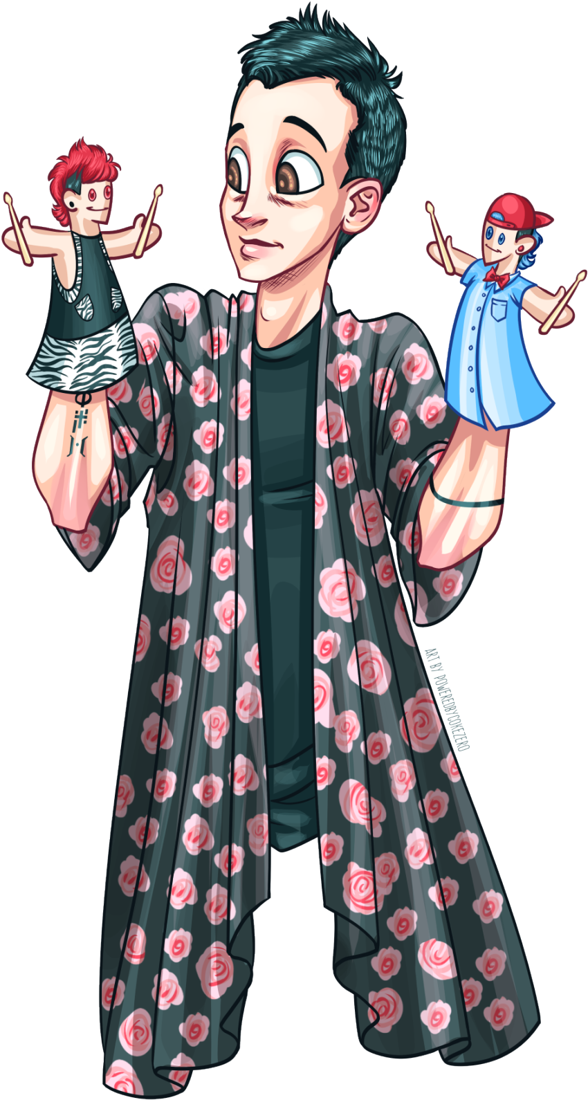150 Images About Twentyonepilots On We Heart It - Tyler Joseph Flower Crown (904x1280), Png Download