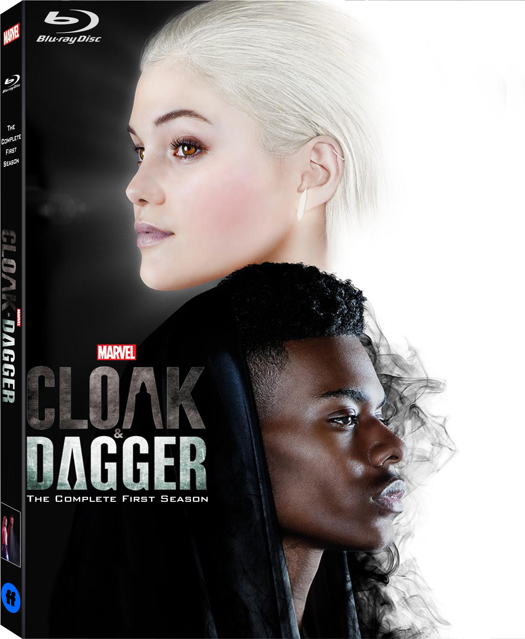 Fan Contentcloak And Dagger Blu-ray Concept (1877x2591), Png Download