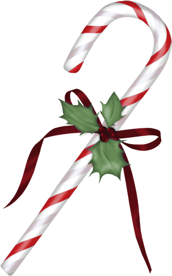 Christmas Candy Cane Png Clipart - Christmas Day (350x556), Png Download
