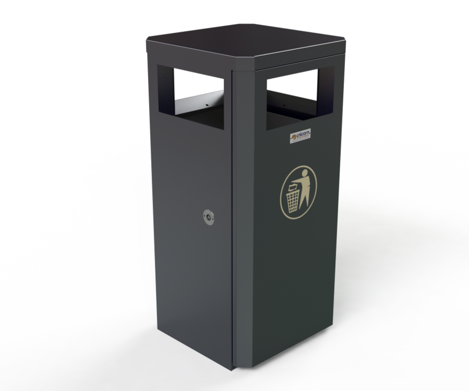 120l Street Litter Bin - - Litter (922x769), Png Download
