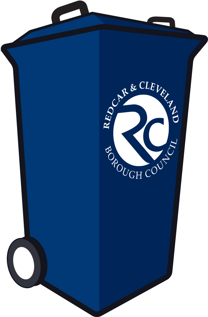 Recycling Bin - Green Waste (765x1103), Png Download