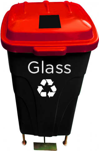 60lt Recycle Waste Bin - Promotional #1 Recycled Tire Medium Coaster (300 Qty (398x485), Png Download