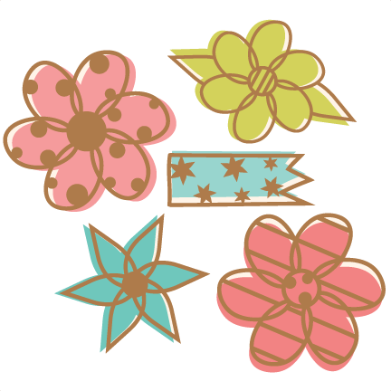 Doodle Set Svg Scrapbook Cut File Cute Clipart Files - Inkscape Color Picker (432x432), Png Download