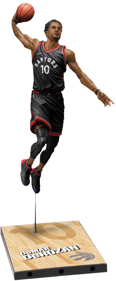 Nba Basketball - Demar Derozan Figure (379x912), Png Download