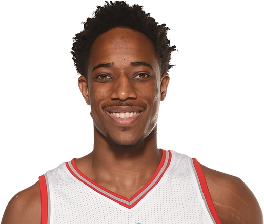 Derozan On Stephenson's Late - Demar Derozan (600x436), Png Download