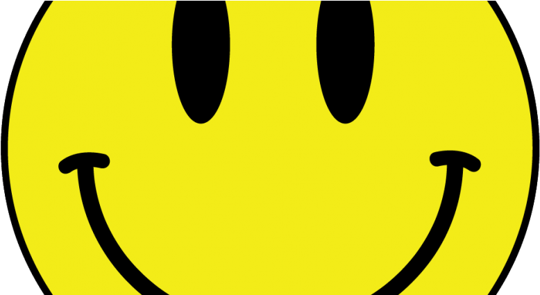 Smiley Face - Happy Face (850x424), Png Download