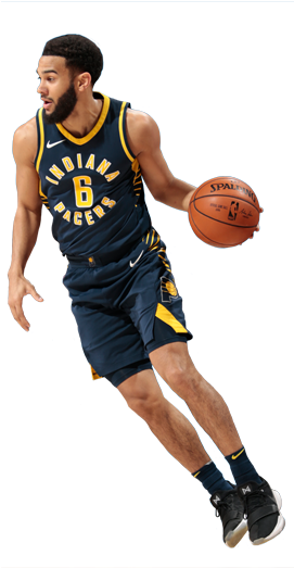 Milestone Image - Indiana Pacers Nike Icon Swingman Jersey - Domantas (277x578), Png Download