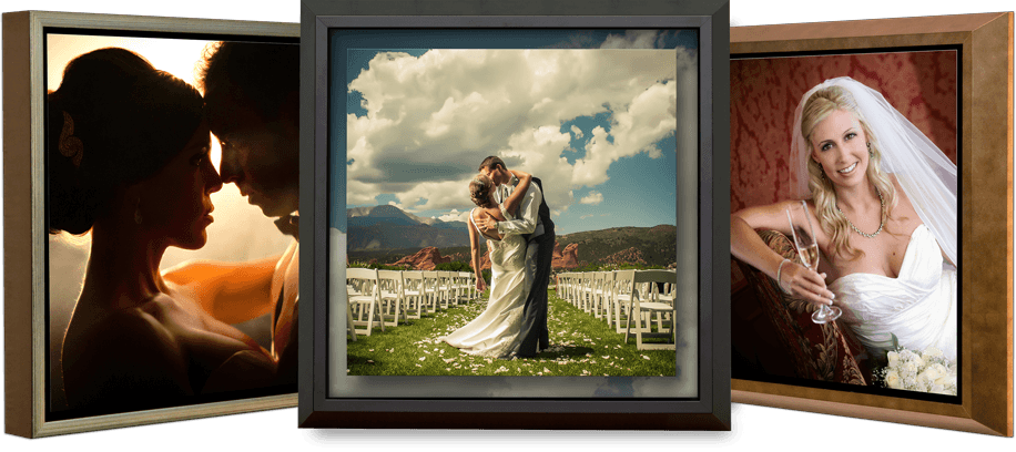 A Captivating Display With Added Depth - Frame Printing Png (916x408), Png Download