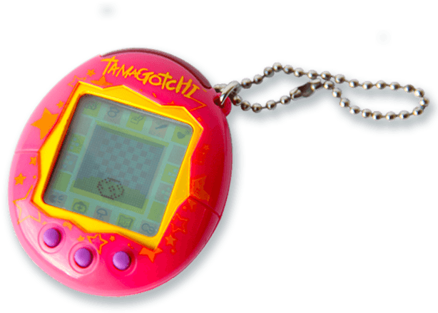 P7 Tamagotchi - Tamagotchi 1990s (620x520), Png Download