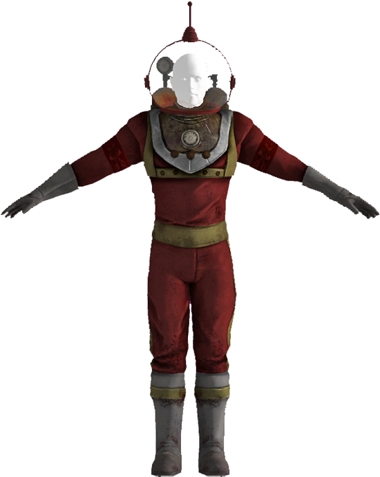 Fnv Space Suit - Fallout New Vegas Astronaut (700x700), Png Download