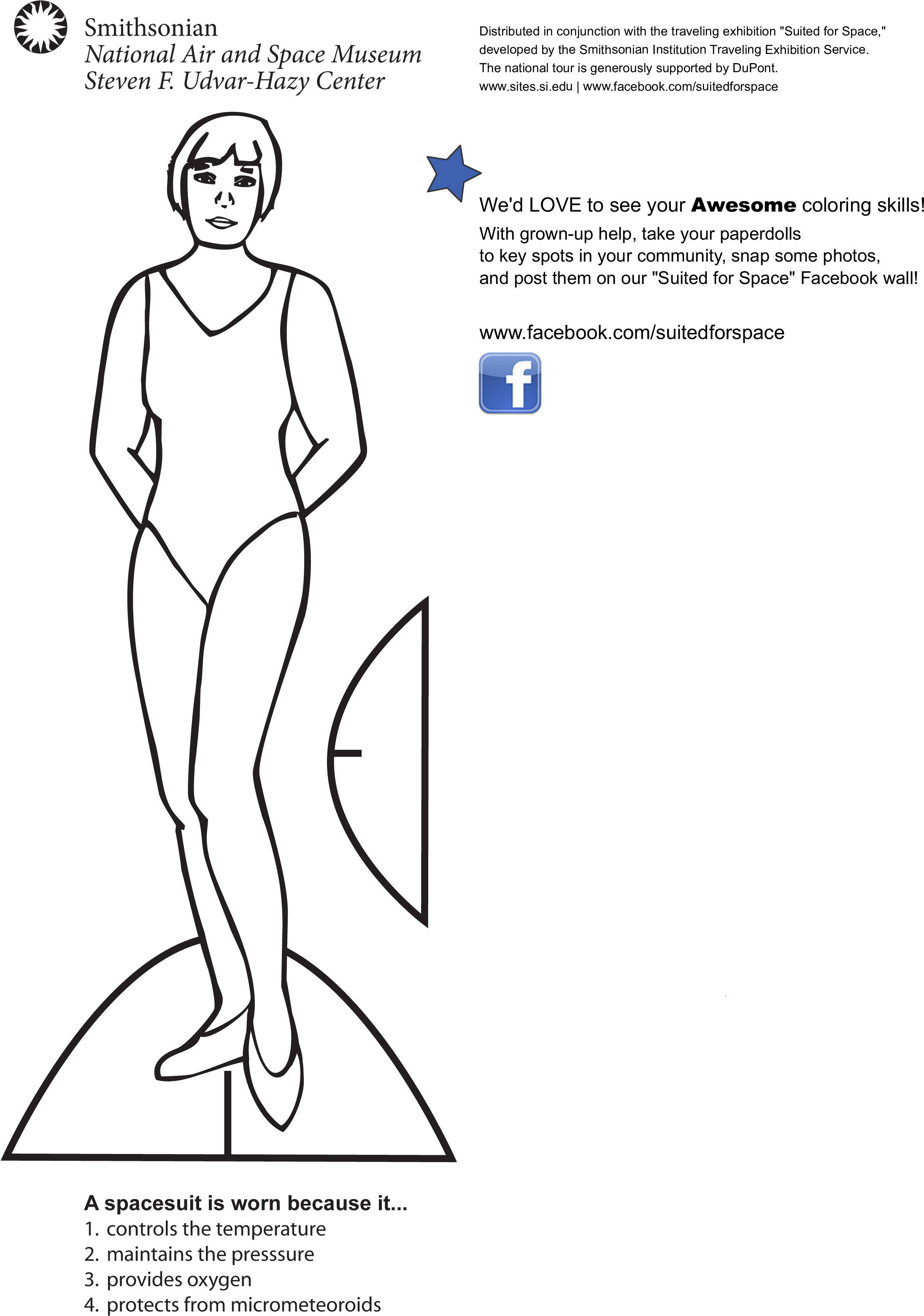 Pin By Sites Exhibits On Spacesuits - Astronaut (2343x3132), Png Download