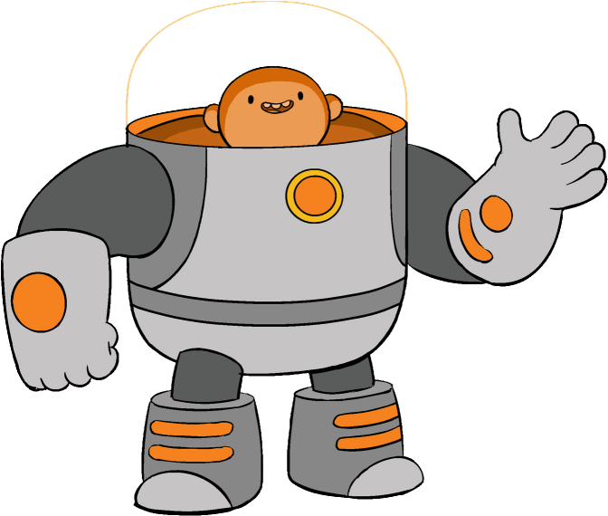 Wallow In Space Suit Helmet Lights On - Bravest Warriors Space Suit (679x582), Png Download